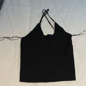 Black Zara crop